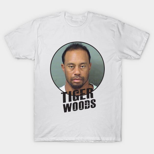 Tiger woods - Pretty eyes T-Shirt by CrazyRich Bimasakti1'no11